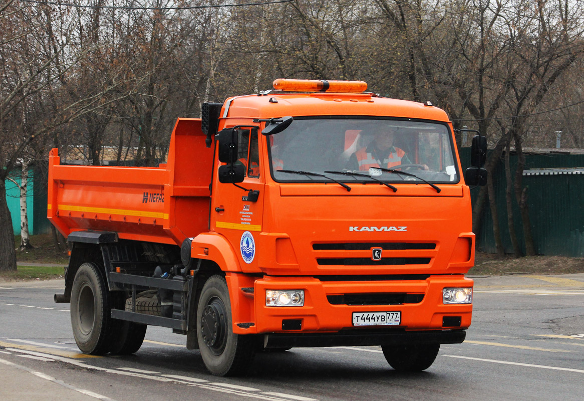 Москва, № Т 444 УВ 777 — КамАЗ-43255-R4(28)