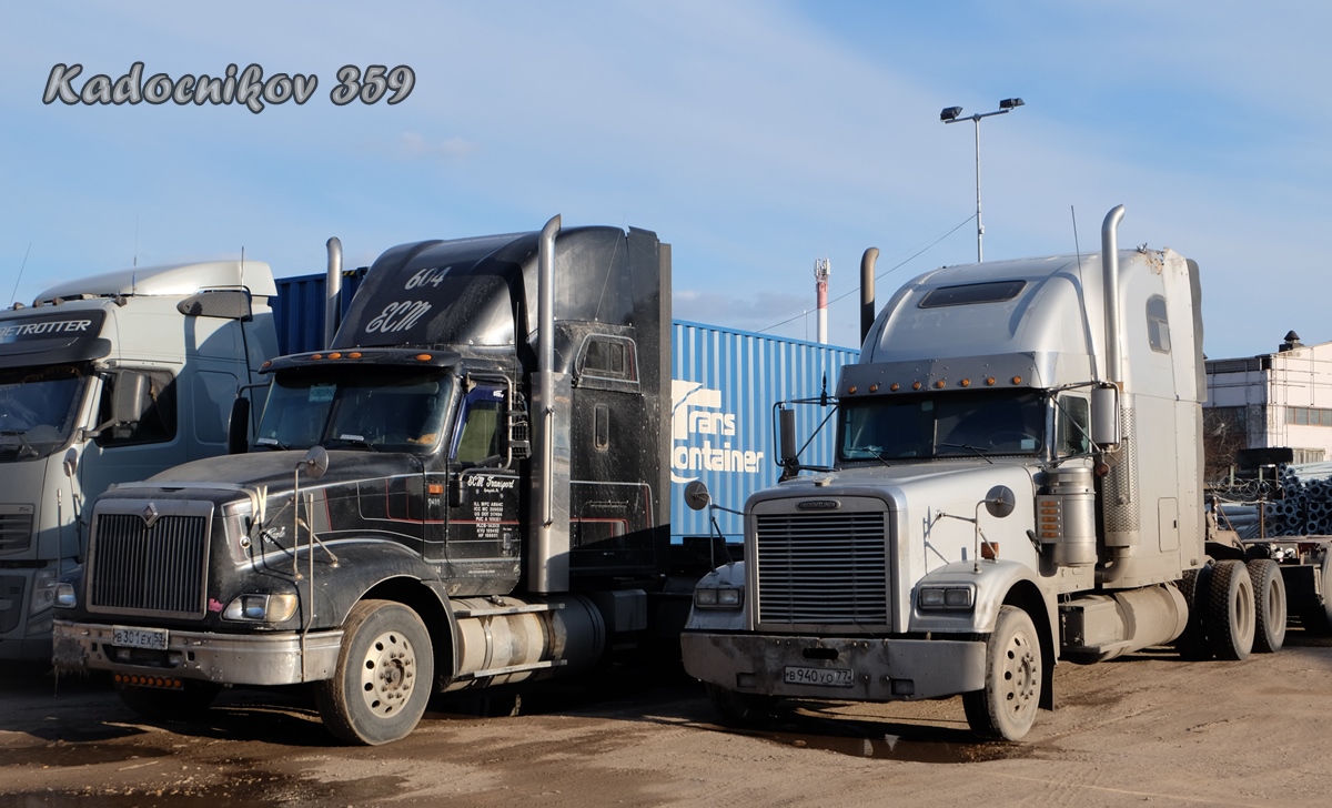 Москва, № В 940 УО 77 — Freightliner FLD 132 Classic XL