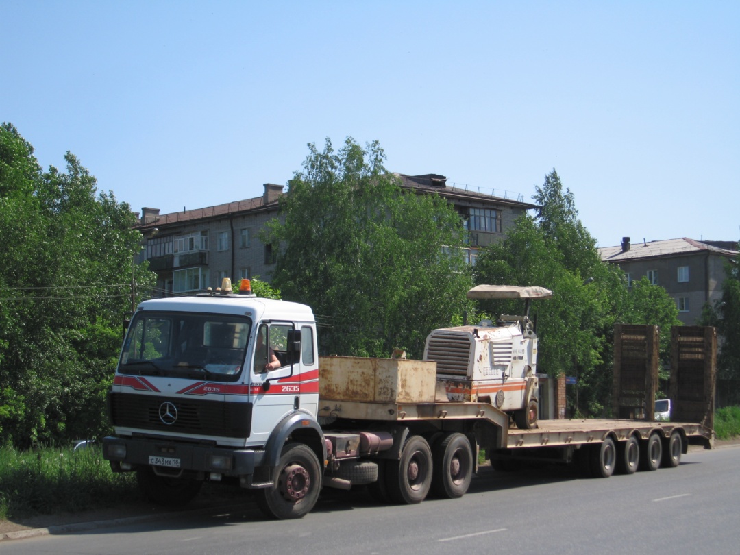 Удмуртия, № С 343 МА 18 — Mercedes-Benz NG (общ. мод.)