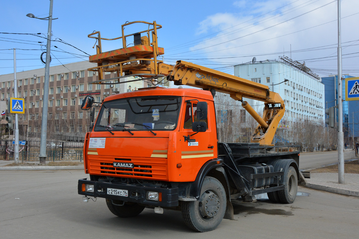 Саха (Якутия), № С 215 КС 14 — КамАЗ-43253-A3(96)