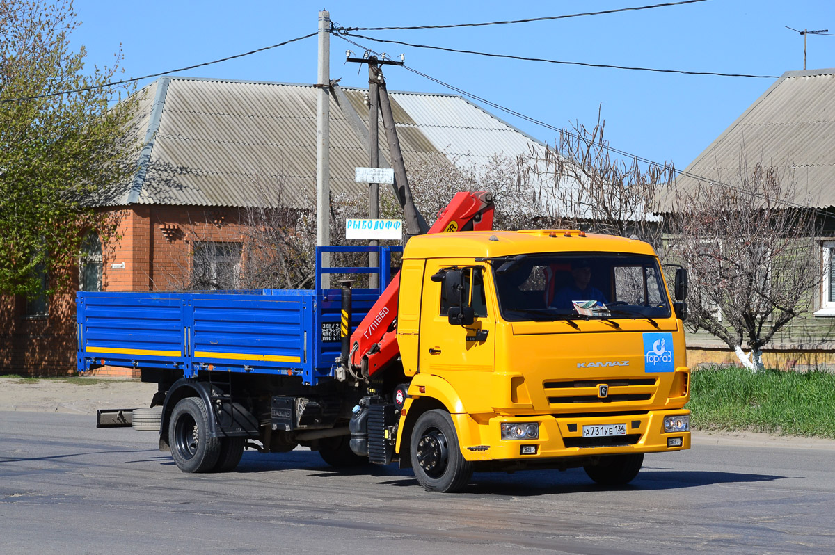 Волгоградская область, № А 731 УЕ 134 — КамАЗ-4308-R4(28)