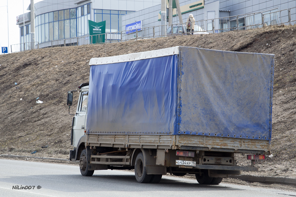 Удмуртия, № О 434 КР 18 — МАЗ-437040