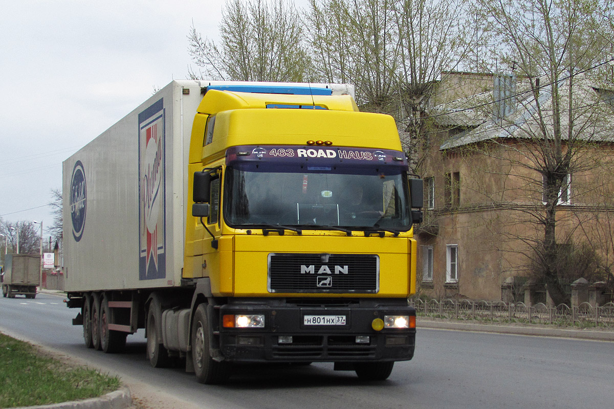 Ивановская область, № Н 801 НХ 37 — MAN F2000 18.463