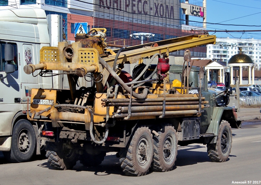 Орловская область, № Е 481 СО 57 — ЗИЛ-131 (общая модель)