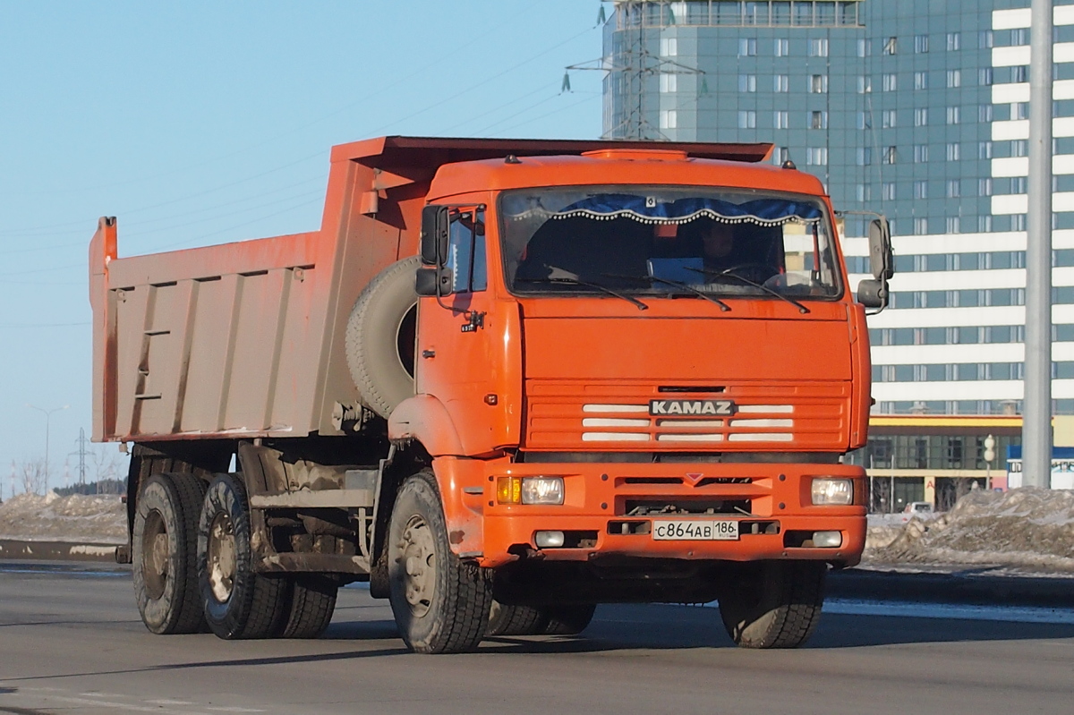 Ханты-Мансийский автоном.округ, № С 864 АВ 186 — КамАЗ-6520 [652000]