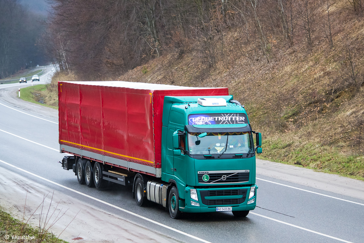 Закарпатская область, № АО 5455 ВК — Volvo ('2008) FH.460