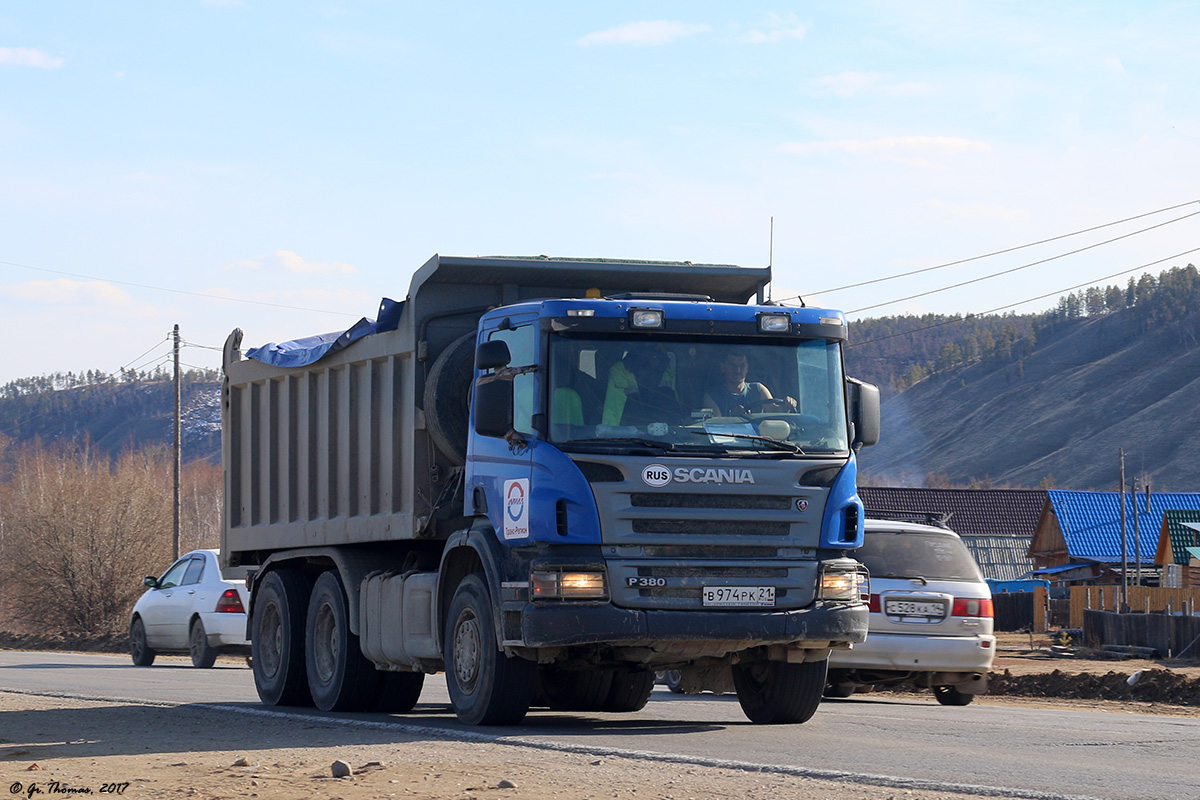 Чувашия, № В 974 РК 21 — Scania ('2004) P380