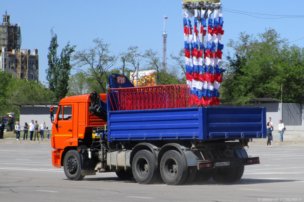 Волгоградская область, № В 083 ВО 134 — КамАЗ-65115-A4(23)