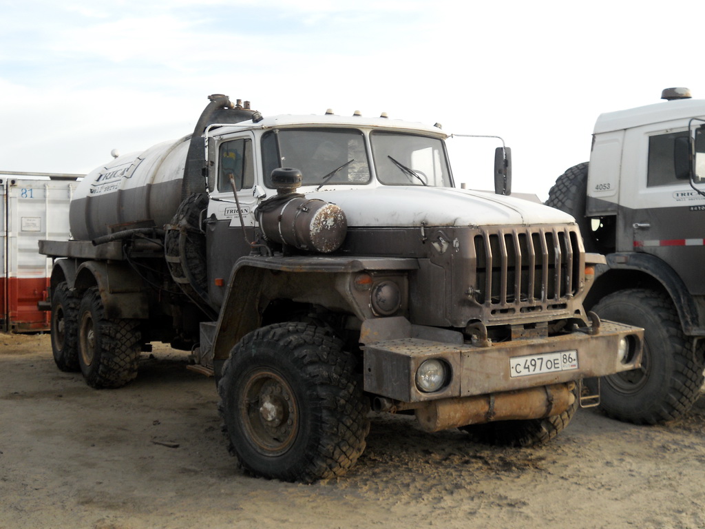 Ханты-Мансийский автоном.округ, № С 497 ОЕ 86 — Урал-4320-30
