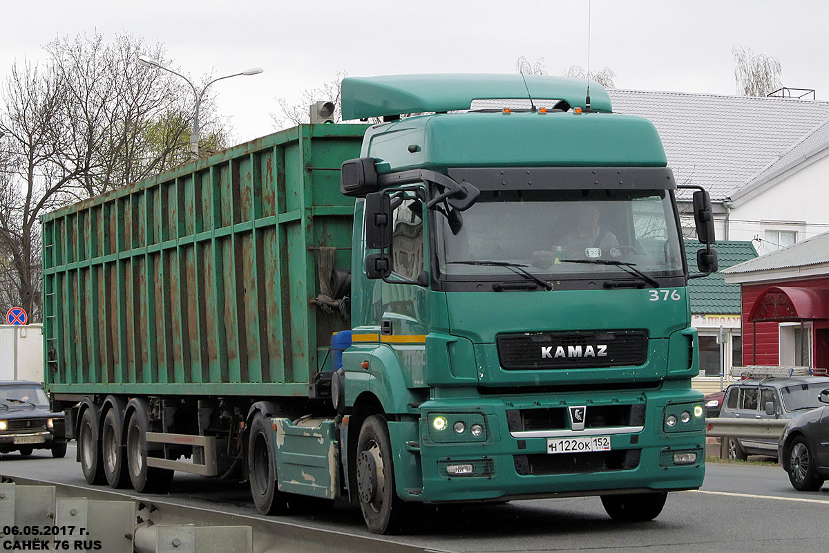 Нижегородская область, № 376 — КамАЗ-5490-T5(68)