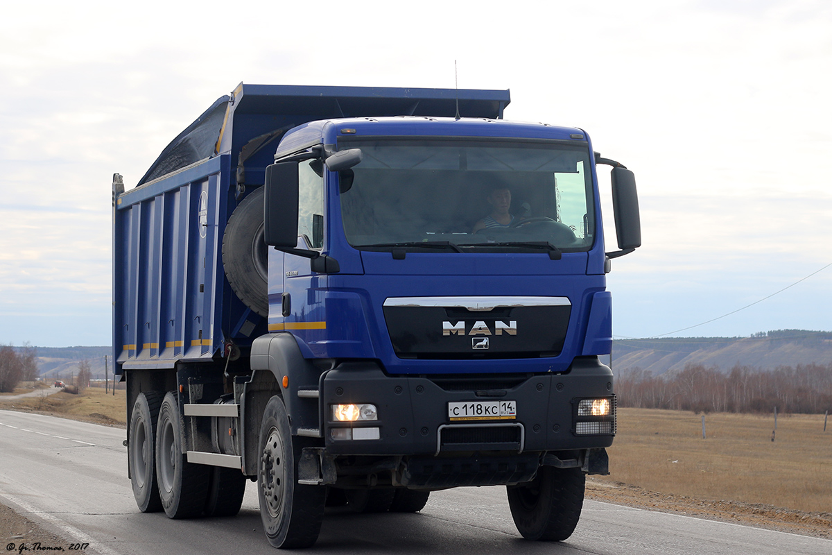 Саха (Якутия), № С 118 КС 14 — MAN TGS 40.390