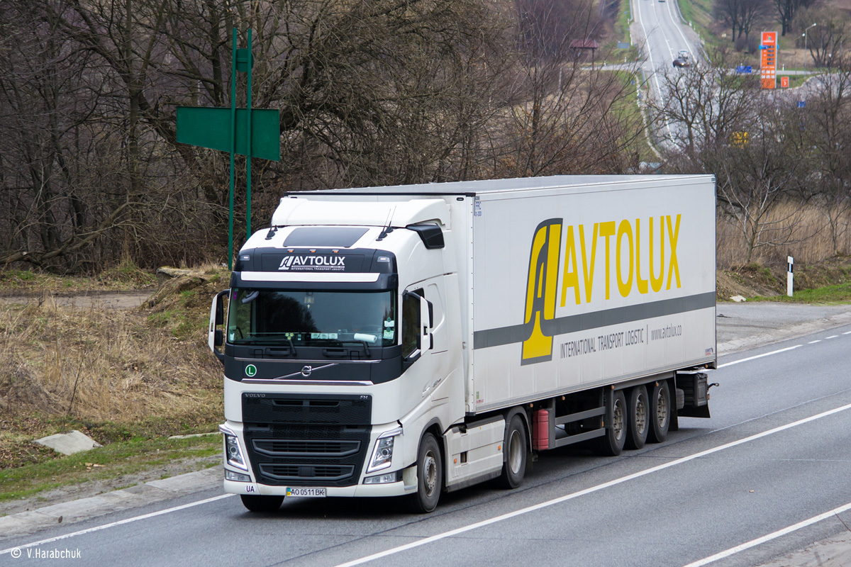Закарпатская область, № АО 0511 ВК — Volvo ('2012) FH.460