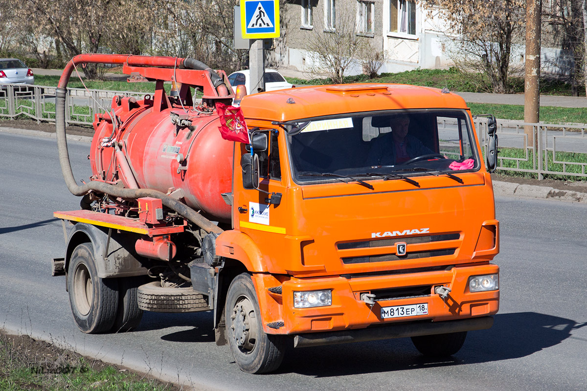 Удмуртия, № М 813 ЕР 18 — КамАЗ-43253-H3(99)
