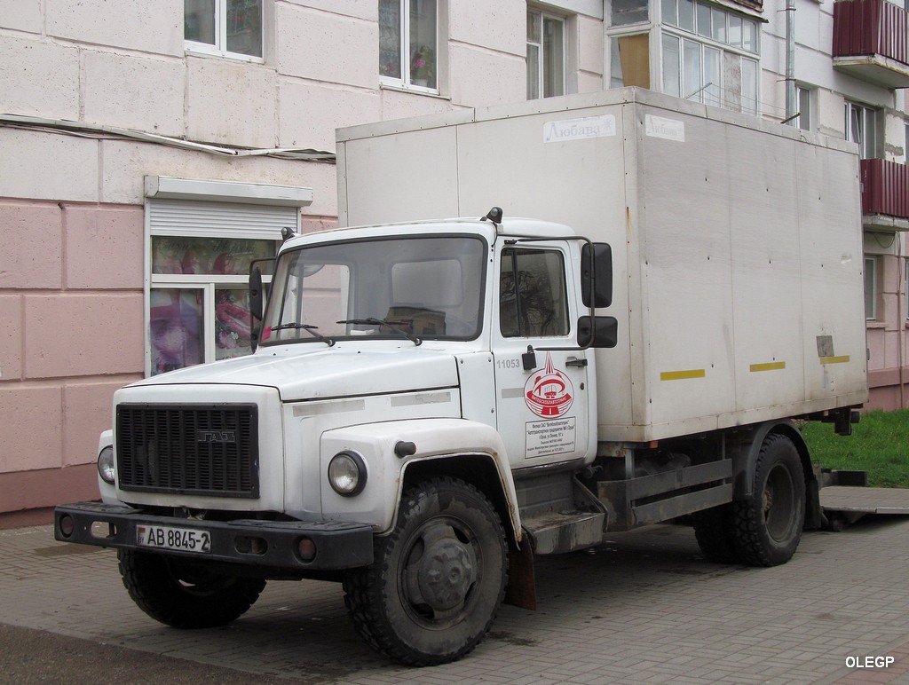 Витебская область, № 011053 — ГАЗ-3309