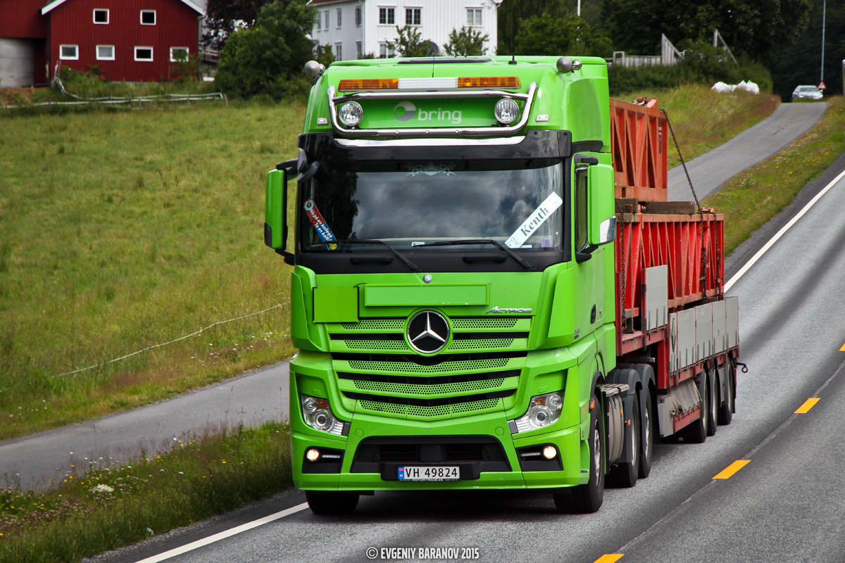 Норвегия, № VH 49824 — Mercedes-Benz Actros ('2011) 2551