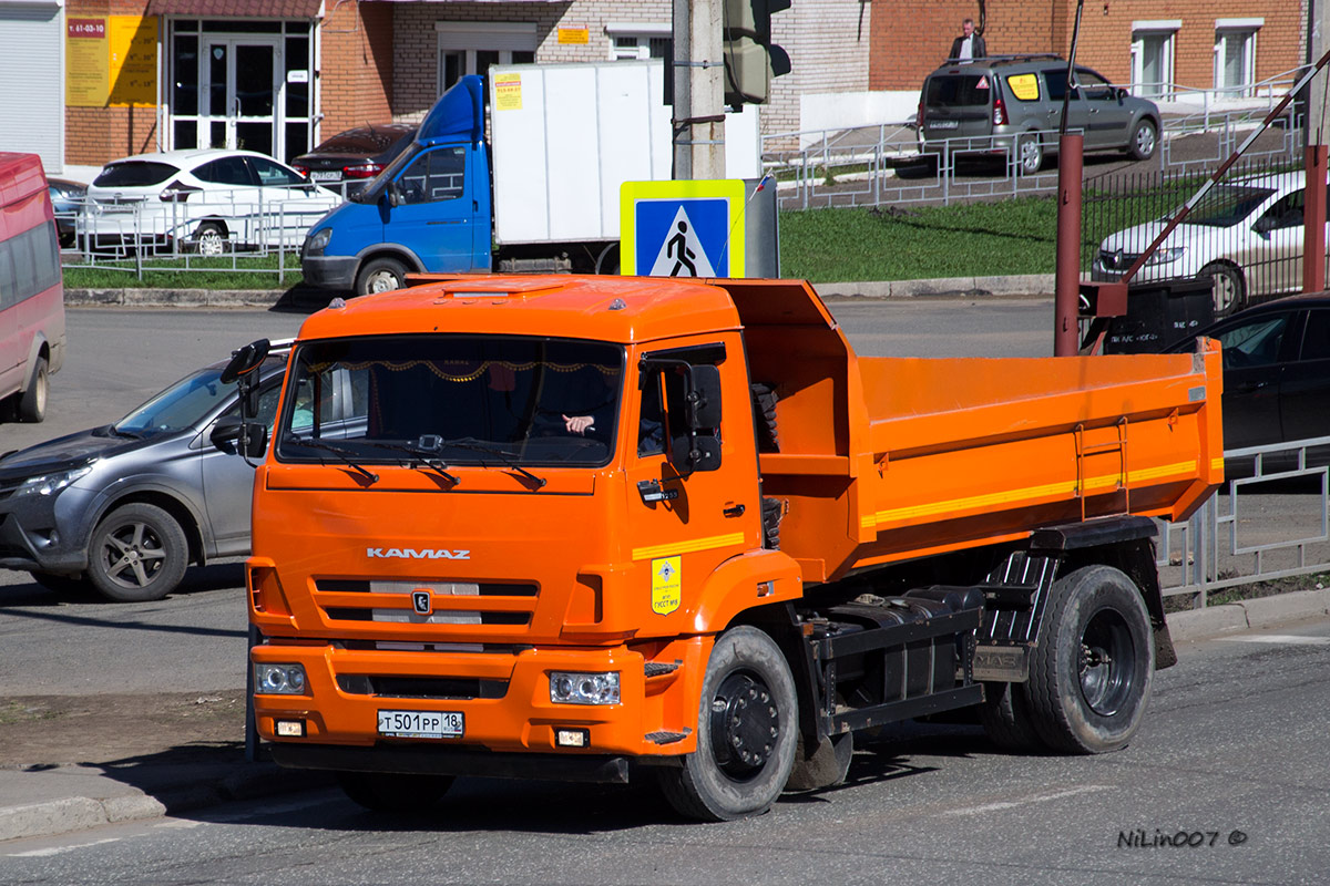 Удмуртия, № Т 501 РР 18 — КамАЗ-43255-R4(28)