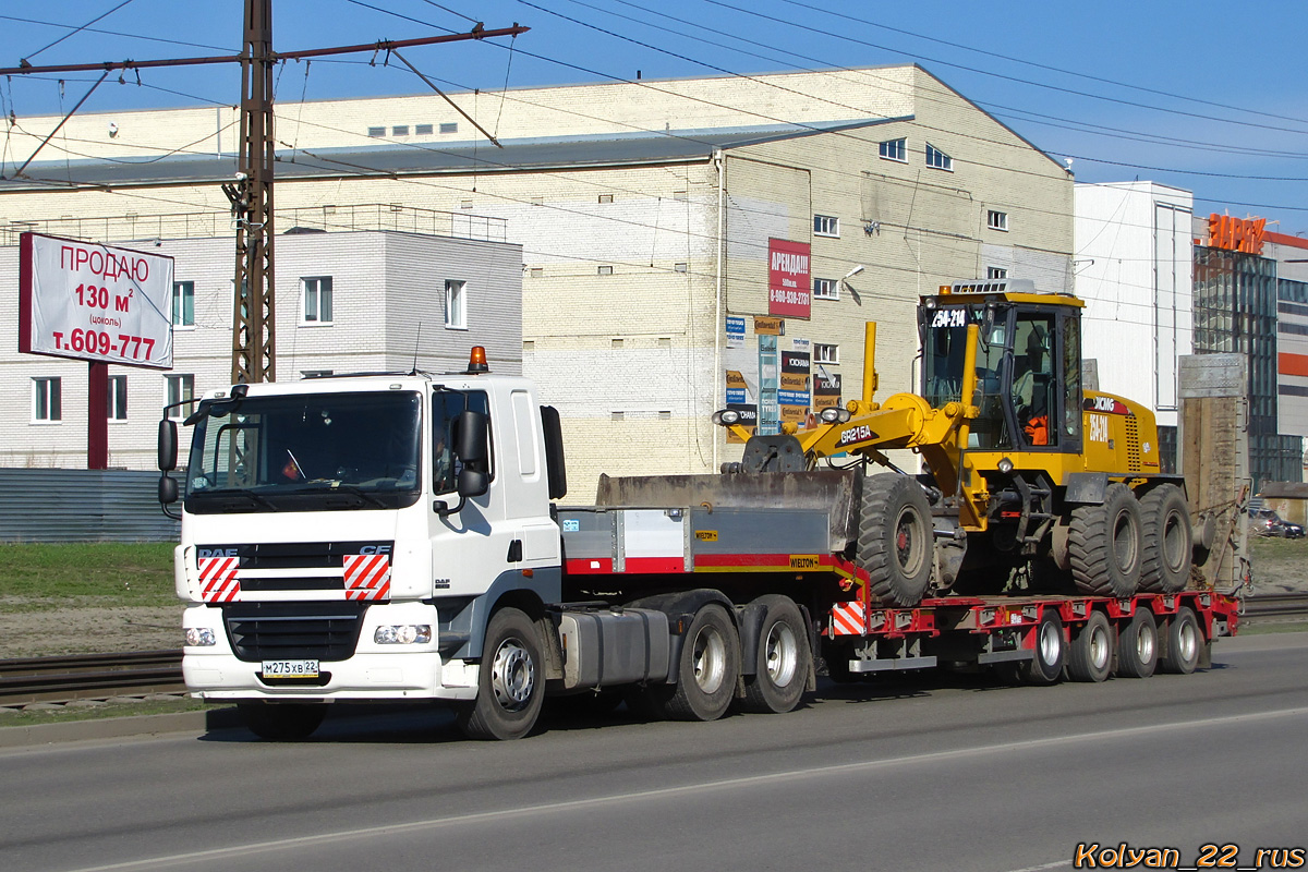 Алтайский край, № М 275 ХВ 22 — DAF CF85 FTT