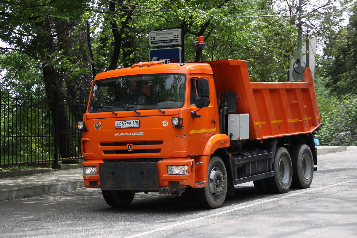 Санкт-Петербург, № Т 467 РР 178 — КамАЗ-65115-A4(23)