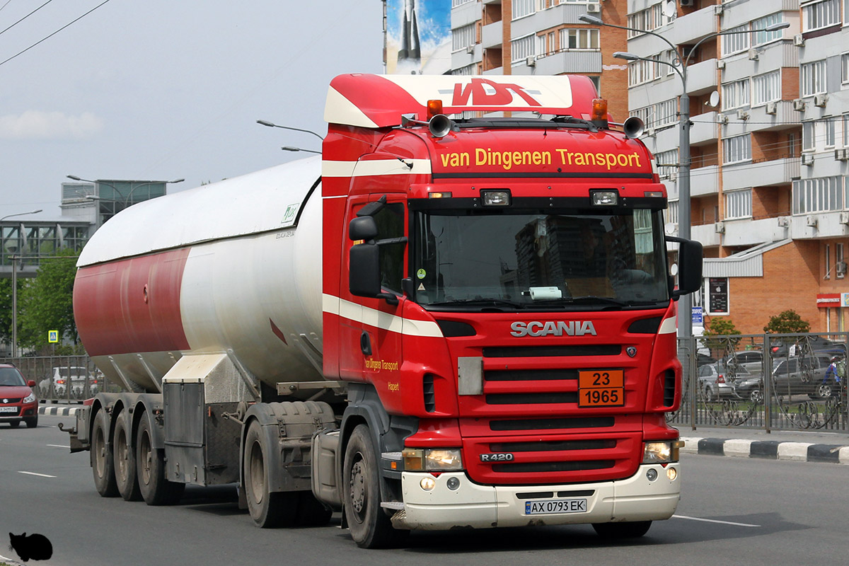 Харьковская область, № АХ 0793 ЕК — Scania ('2004) R420