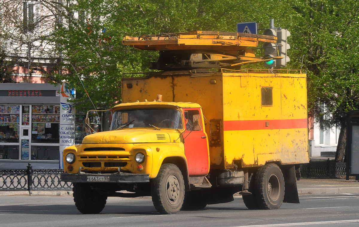 Омская область, № Е 663 СТ 55 — ЗИЛ-431810