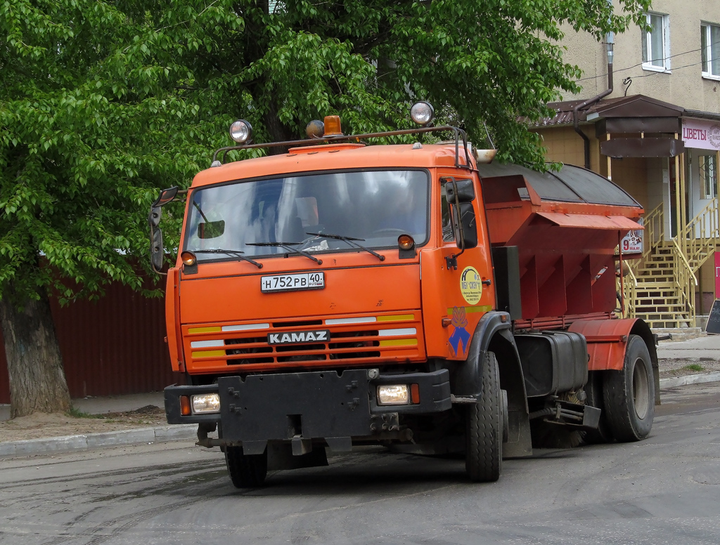 Калужская область, № Н 752 РВ 40 — КамАЗ-43253-A3(96)