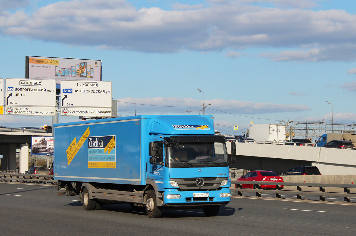 Московская область, № Р 527 ЕЕ 750 — Mercedes-Benz Atego 1224