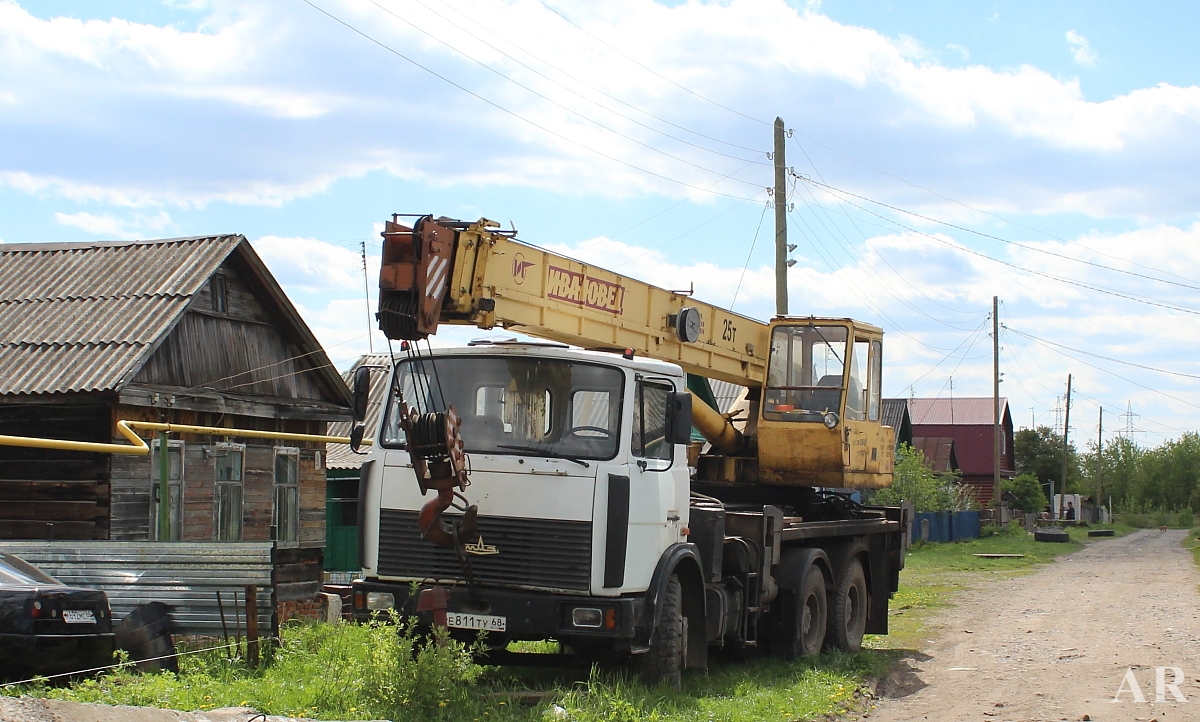 Тамбовская область, № Е 811 ТУ 68 — МАЗ-630303