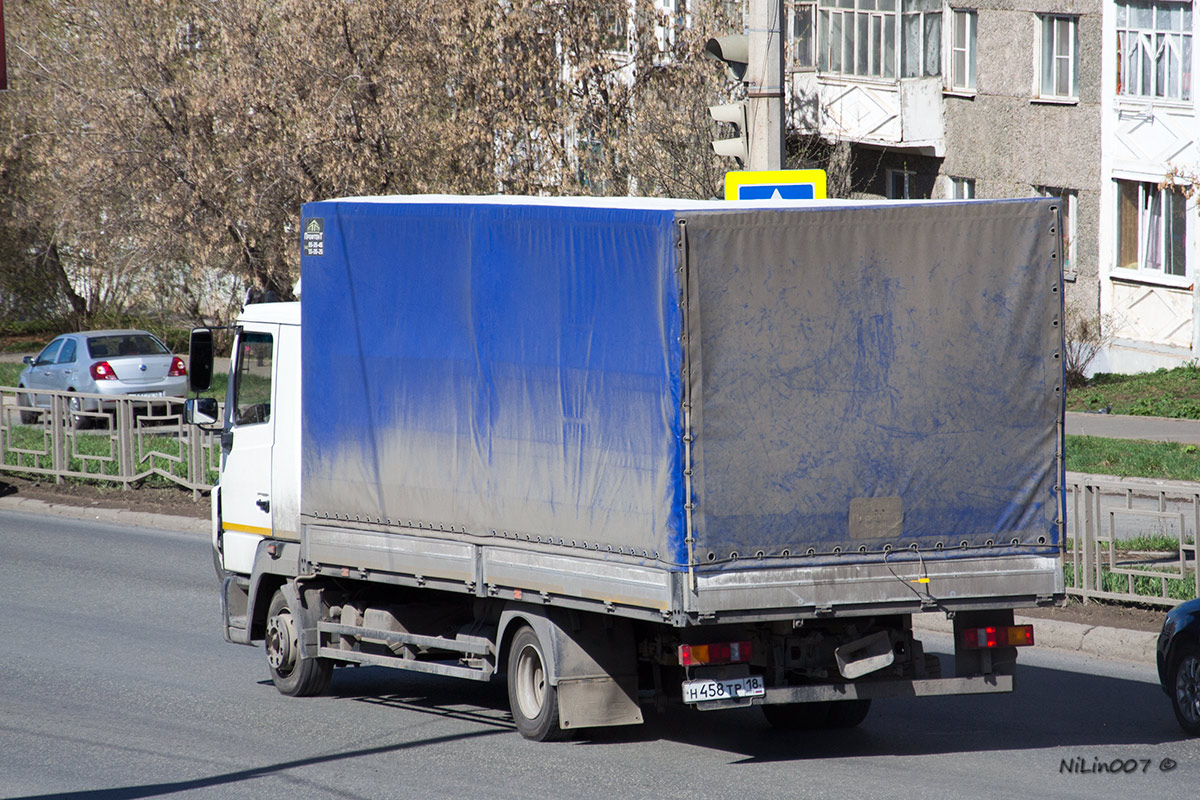 Удмуртия, № Н 458 ТР 18 — МАЗ-4371W1