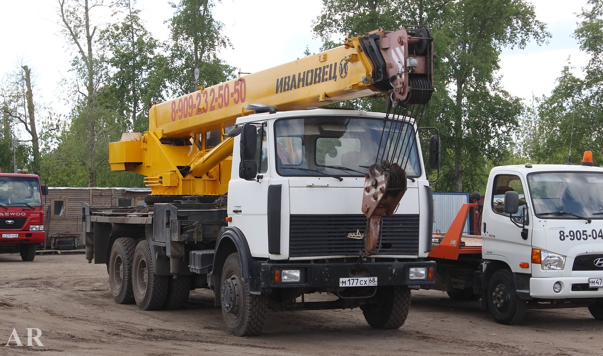 Тамбовская область, № М 177 СХ 68 — МАЗ-6303A3