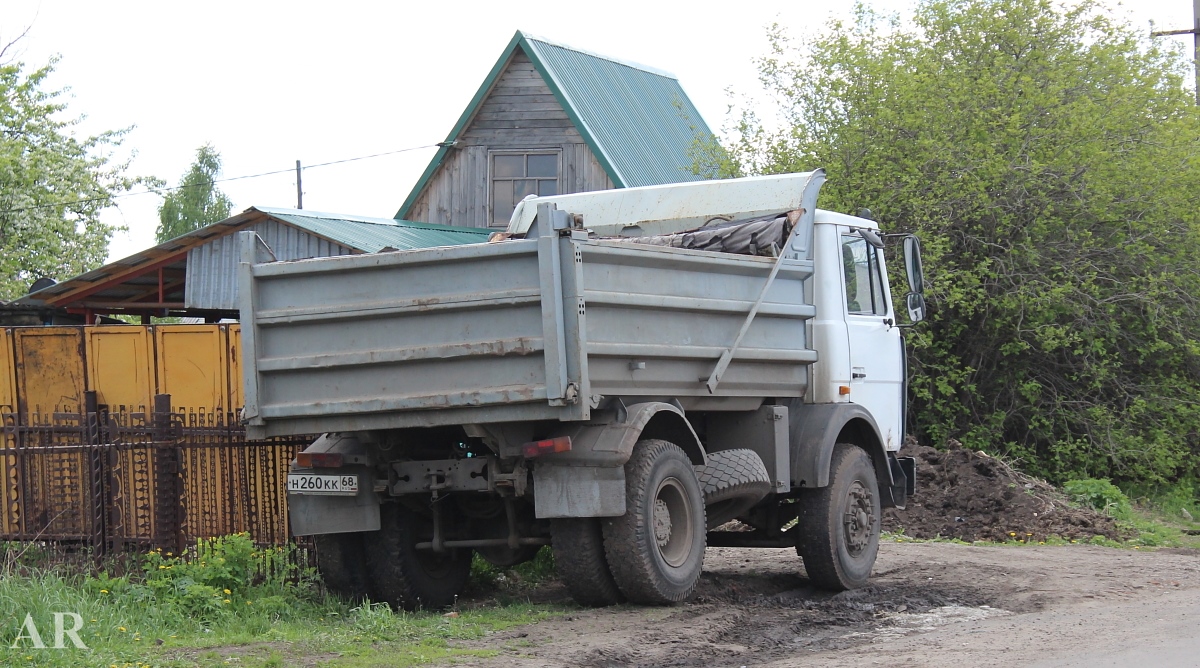 Тамбовская область, № Н 260 КК 68 — МАЗ-555102