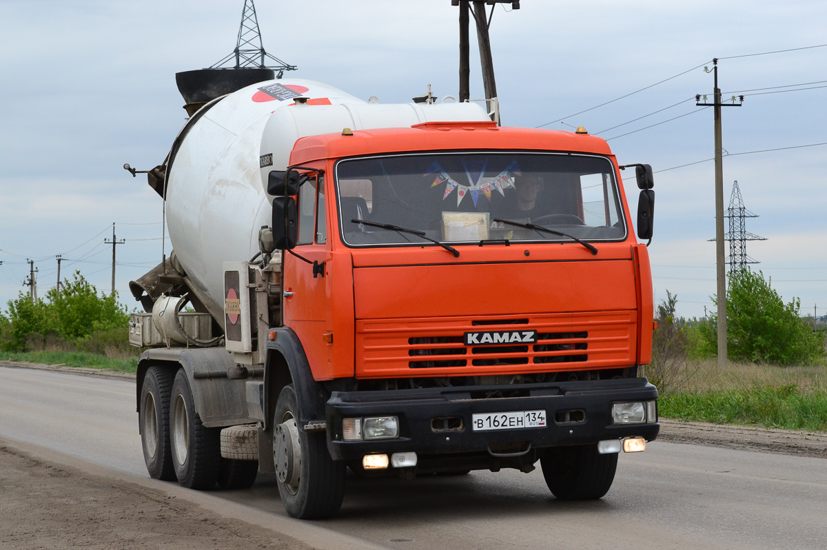 Волгоградская область, № В 162 ЕН 134 — КамАЗ-65115-62