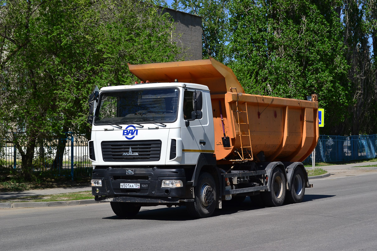 Волгоградская область, № В 501 АА 134 — МАЗ-6501B9