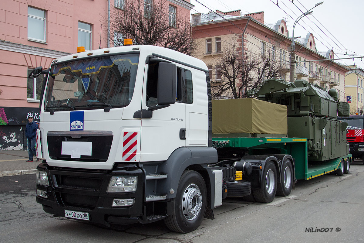 Удмуртия, № У 400 ХО 18 — MAN TGS 26.440
