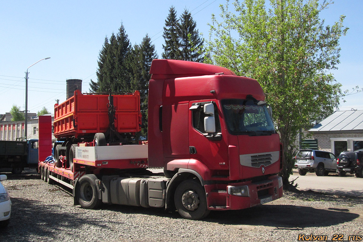 Алтайский край, № О 465 УА 22 — Renault Premium ('2006)