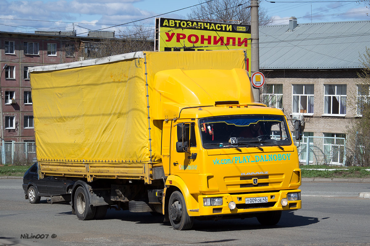Кировская область, № Т 009 ОЕ 43 — КамАЗ-4308-C3(79)