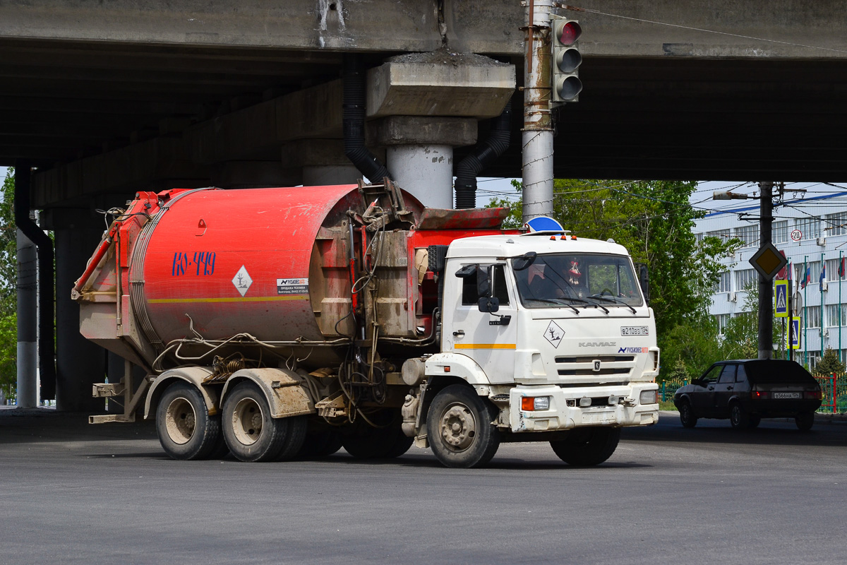 Волгоградская область, № В 210 ВВ 134 — КамАЗ-65115-A4(23)