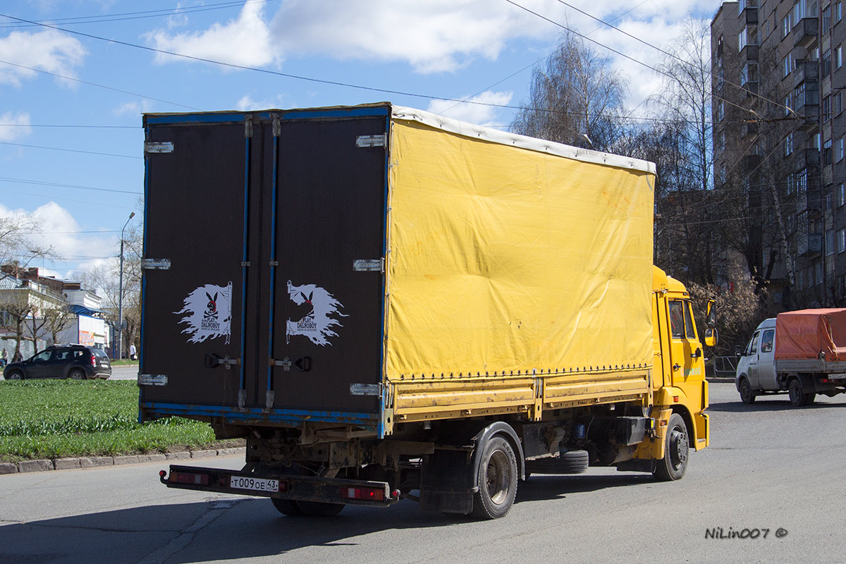 Кировская область, № Т 009 ОЕ 43 — КамАЗ-4308-C3(79)