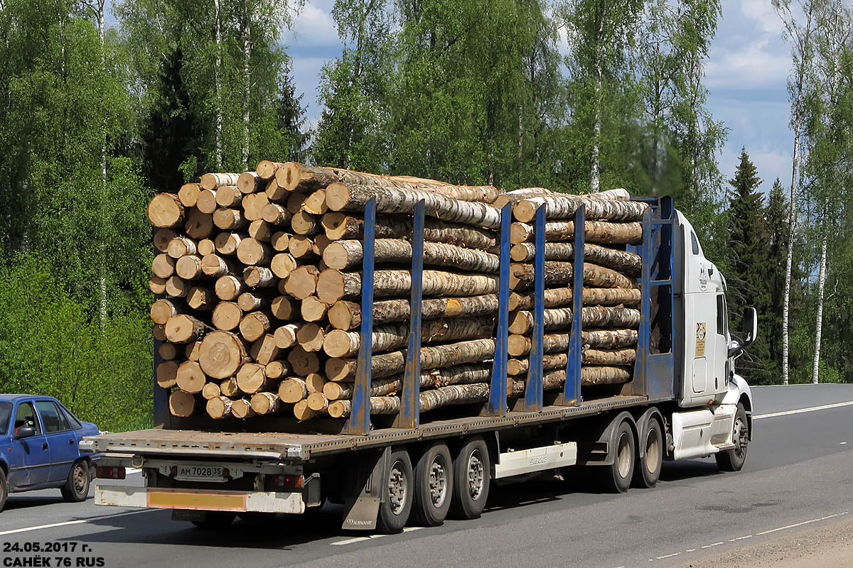 Ивановская область, № АМ 7028 35 — Krone SDP 27 Profi Liner / SDP 24