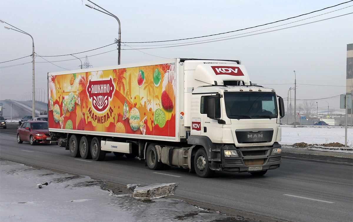 Владимирская область, № В 800 НО 33 — MAN TGS 19.400