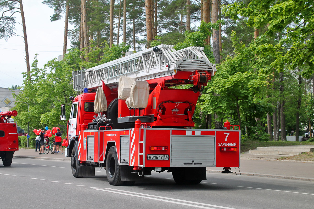 Пензенская область, № Н 816 АУ 58 — КамАЗ-43253-A3(96)