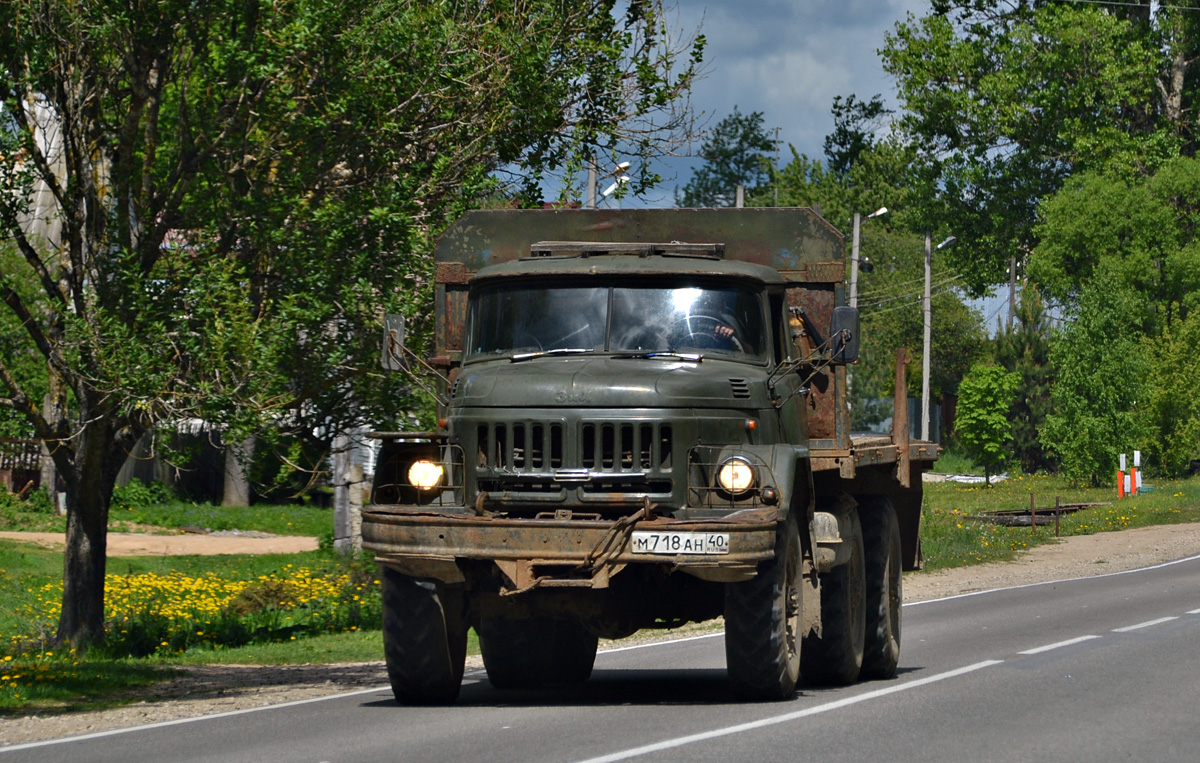Калужская область, № М 718 АН 40 — ЗИЛ-131 (общая модель)