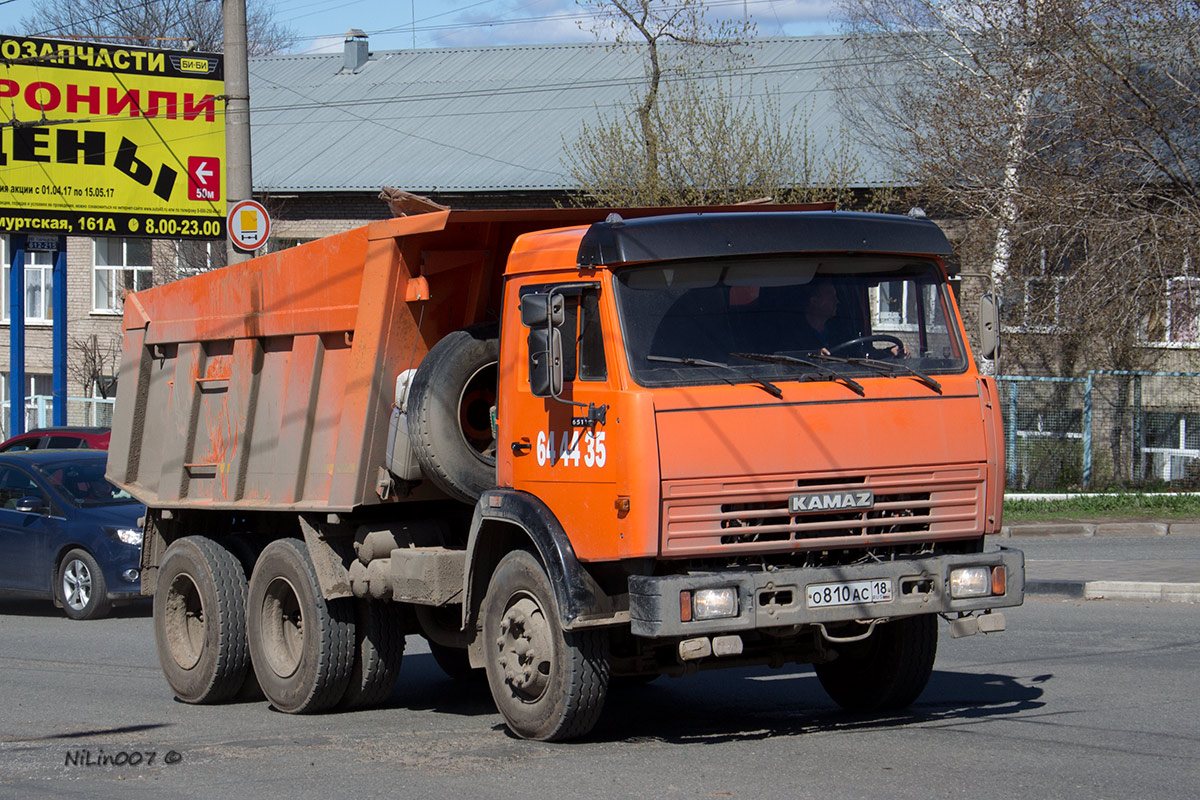 Удмуртия, № О 810 АС 18 — КамАЗ-65115-13 [65115N]