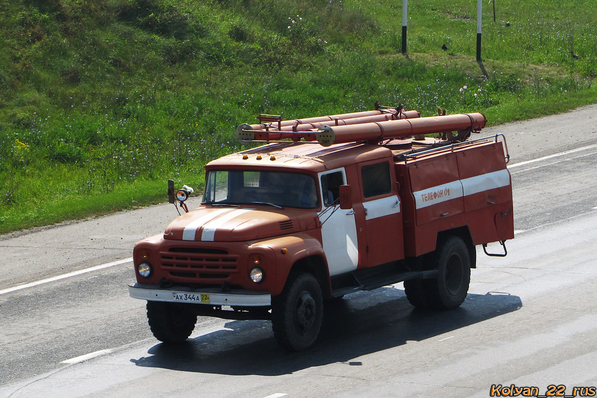 Алтайский край, № АХ 344 А 22 — ЗИЛ-130 (общая модель)