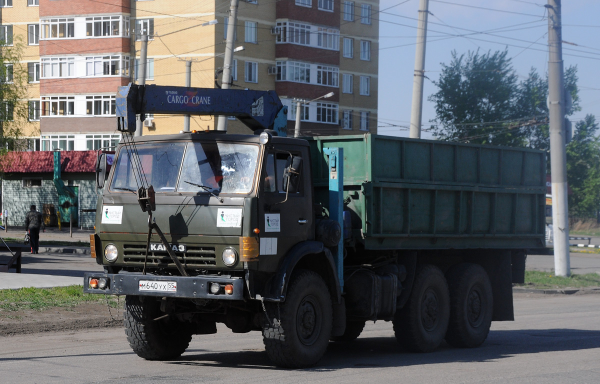 Омская область, № М 640 УХ 55 — КамАЗ-43101
