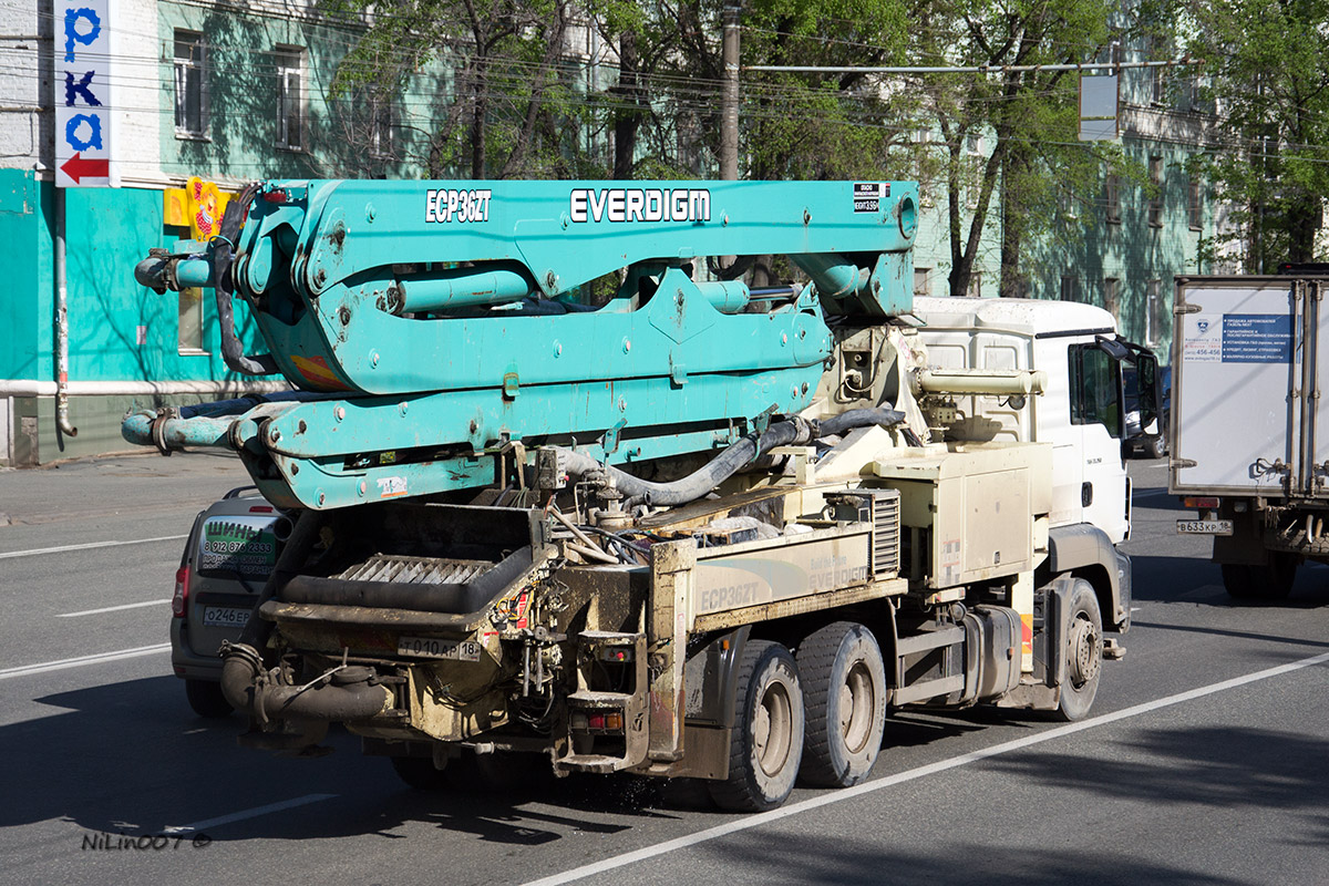 Удмуртия, № Т 010 АР 18 — MAN TGS 33.350