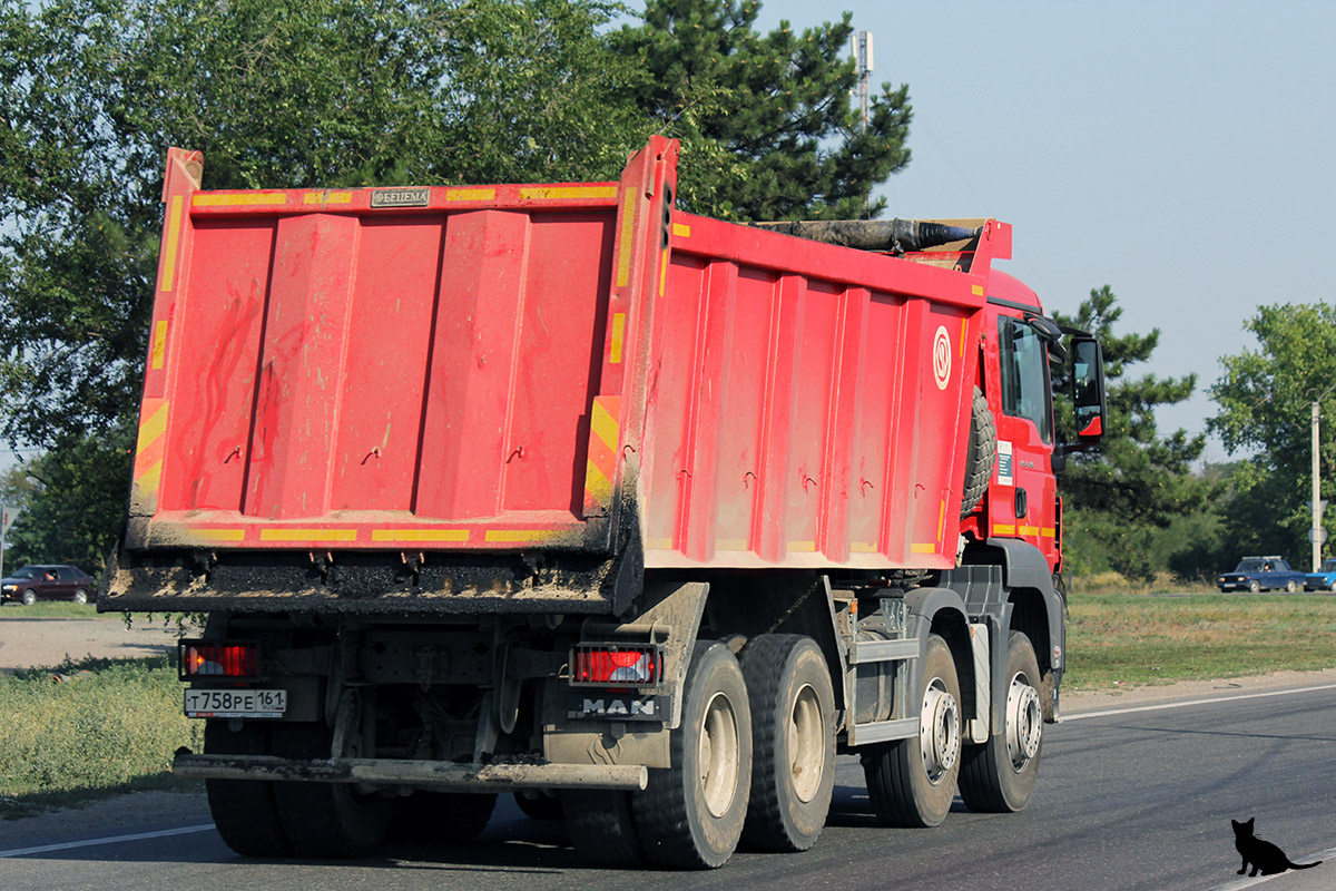 Ростовская область, № Т 758 РЕ 161 — MAN TGS 41.390