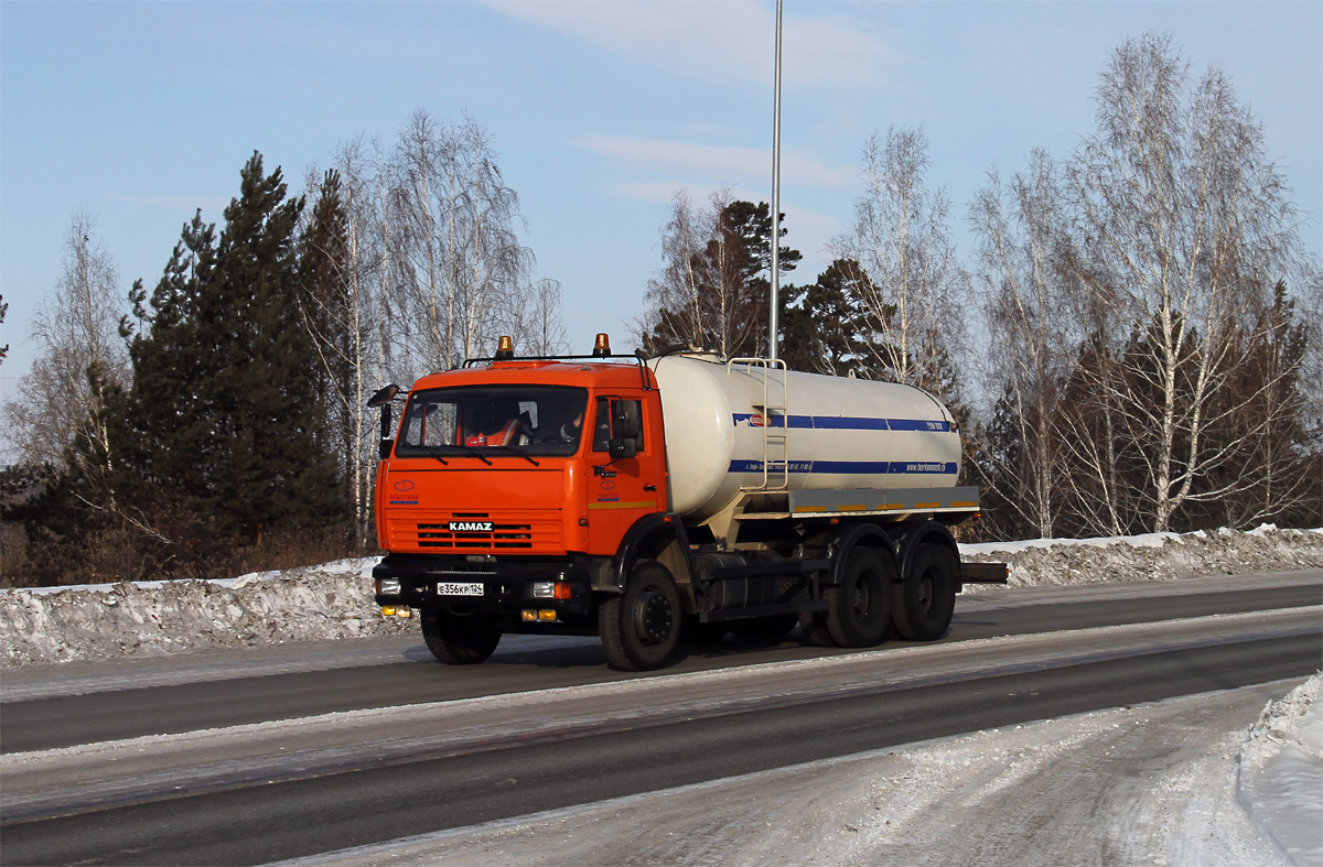 Красноярский край, № Е 356 КР 124 — КамАЗ-65115-D3(97)