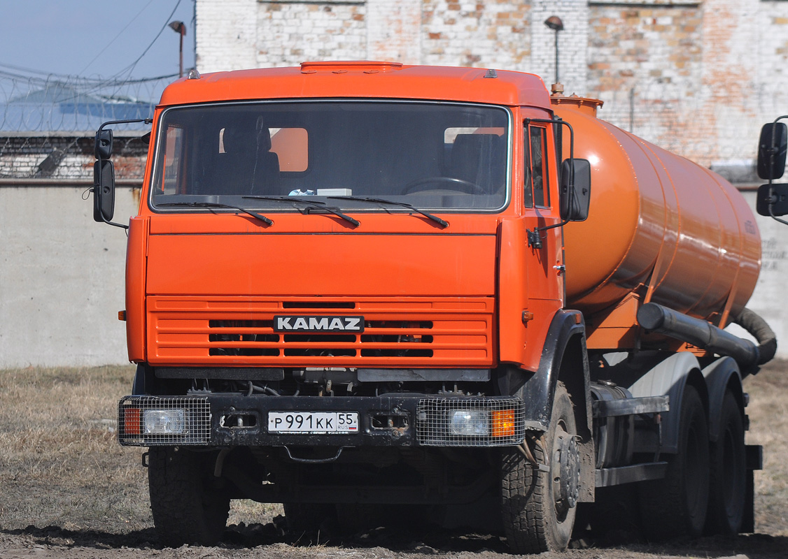 Омская область, № Р 991 КК 55 — КамАЗ-65115-62