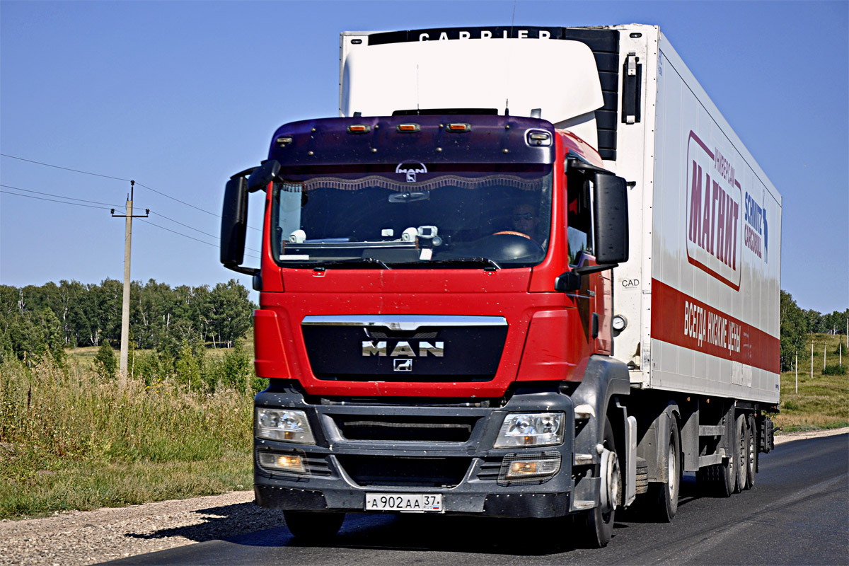 Волгоградская область, № А 902 АА 37 — MAN TGS 18.360