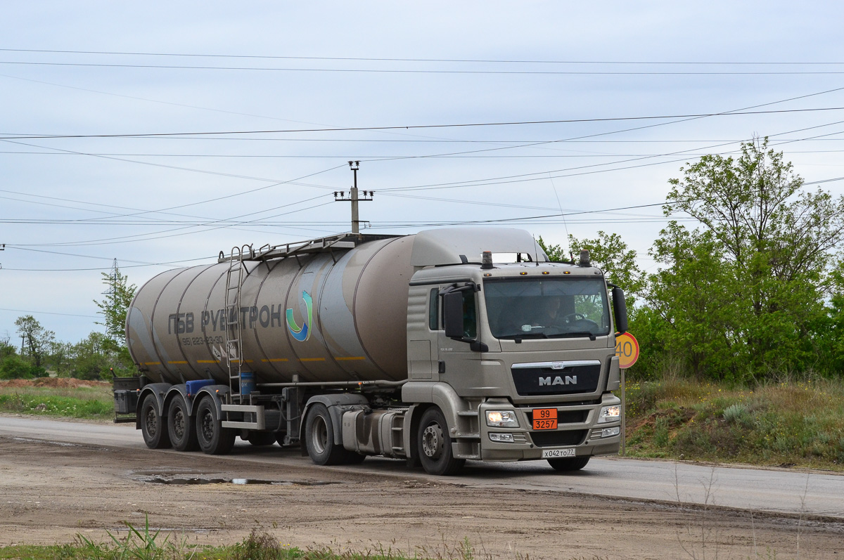 Самарская область, № Х 042 ТО 77 — MAN TGS 19.400